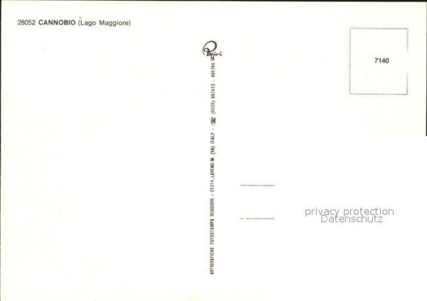 Cannobio Lago Maggiore Uferstrasse Hafen Alpen – Bild 2