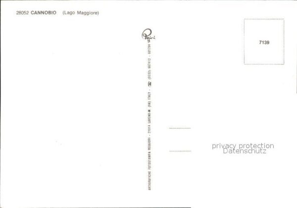 Cannobio Lago Maggiore Hafen Passagierdampfer Alpen – Bild 2