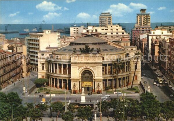 Palermo Sicilia Politeama Garibaldi Teatro Theater