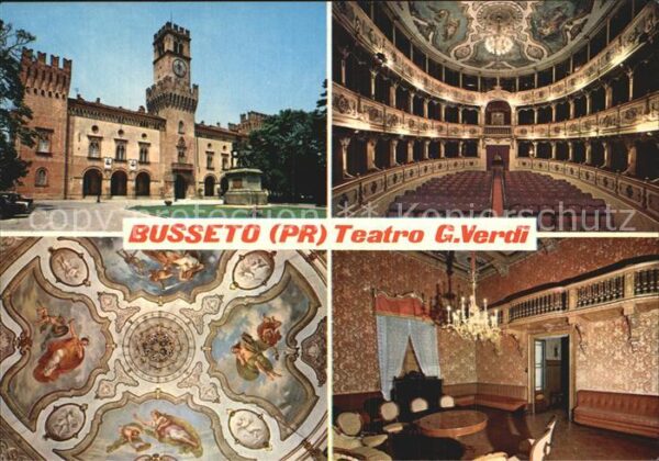 Busseto La Rocca Pallavicino Teatro Verdi Theat