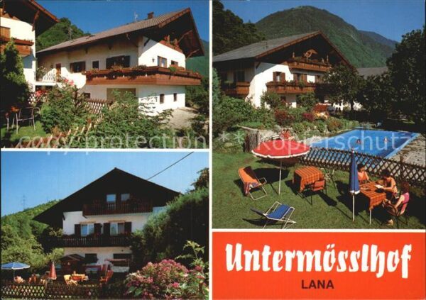 Lana Meran Untermösslhof Ferienwohnungen Swimming