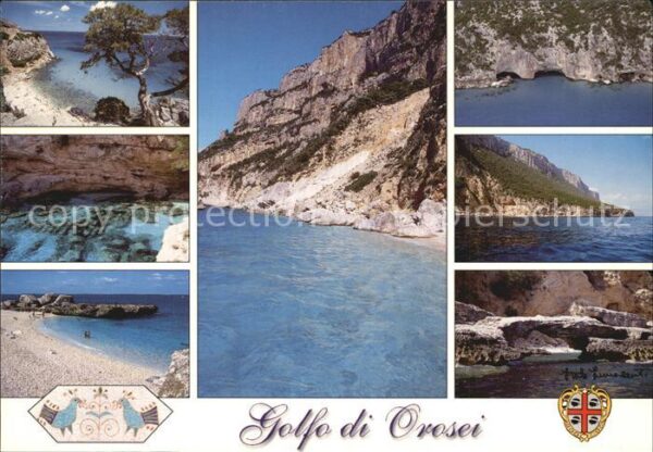 Orosei Panorama Golfo di Orosei Costa Spiaggia