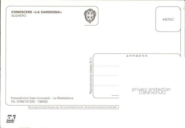 Alghero in der Abendsonne Felsküste Fliegeraufn – Bild 2