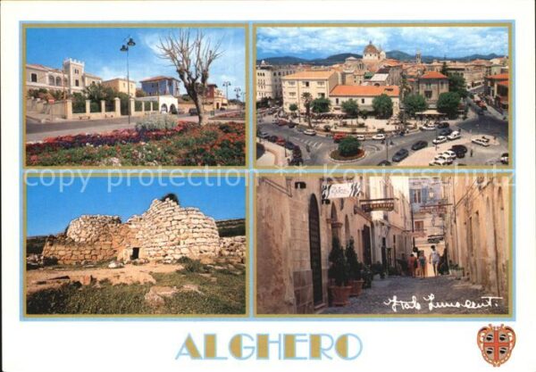Alghero Teilansichten Gasse