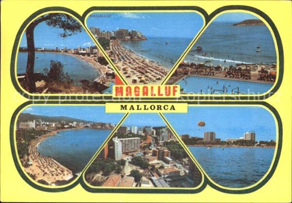 Magalluf Magaluf Mallorca Teilansichten Strand Swimming Pool Hote