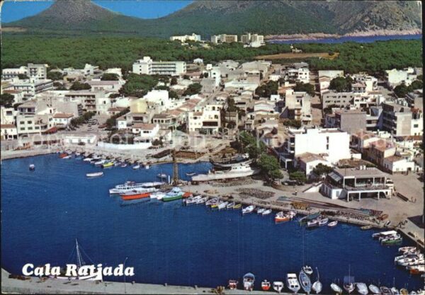 Cala Ratjada Mallorca Hafen Fliegeraufnahme