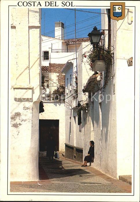 Malaga Andalucia Calle de pueblo Malaguena Gasse