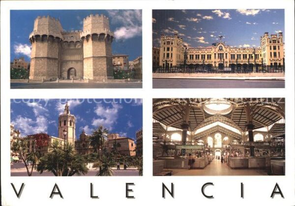 Valencia Valenciana Sehenswürdigkeiten der Stadt
