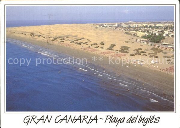 Playa del Ingles Fliegeraufnahme