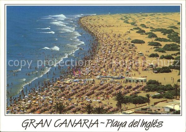 Playa del Ingles Fliegeraufnahme