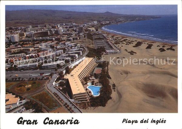 Playa del Ingles Fliegeraufnahme