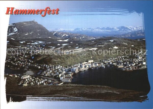 Hammerfest Panorama Gebirge
