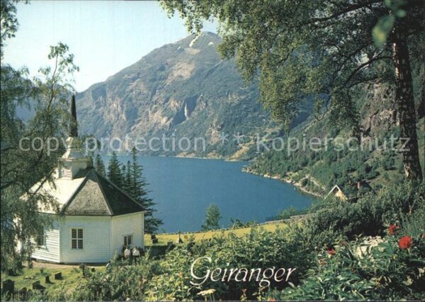 Geiranger Kirke Kirche Fjord