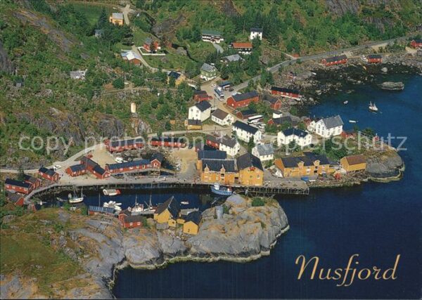 Nusfjord Fliegeraufnahme