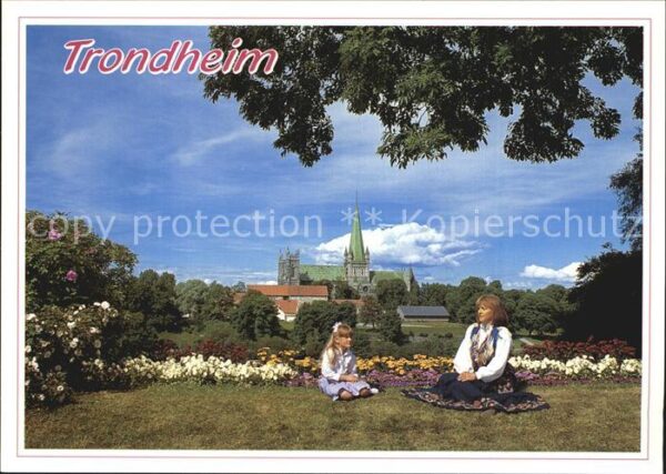 Trondheim Nidarosdomen Nidaros Kathedrale Mutter