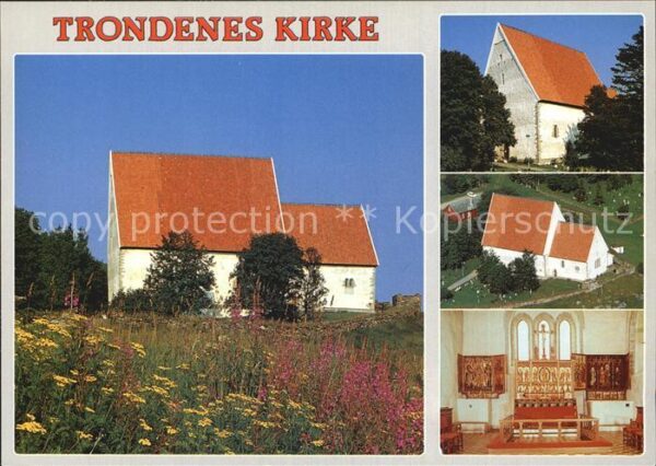 Harstad Trondenes Kirke fra ca. 1250 Kirche 13.