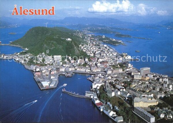 Alesund Fliegeraufnahme