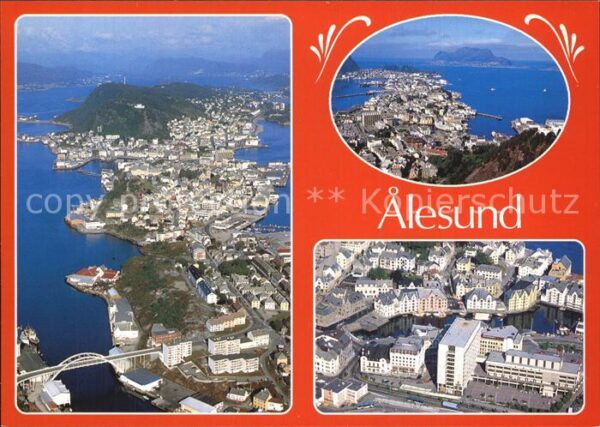 Alesund Fliegeraufnahme