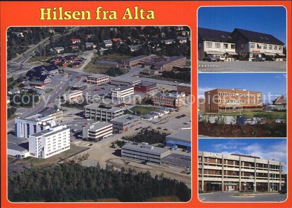 Alta Norwegen Sentrum Zentrum