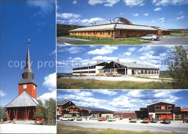 Kautokeino Kirche Teilansichten