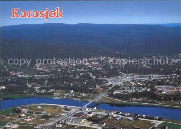 Karasjok Fliegeraufnahme