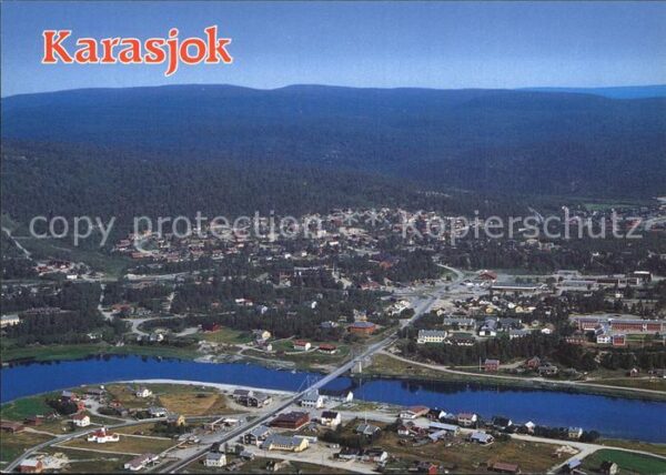 Karasjok Fliegeraufnahme