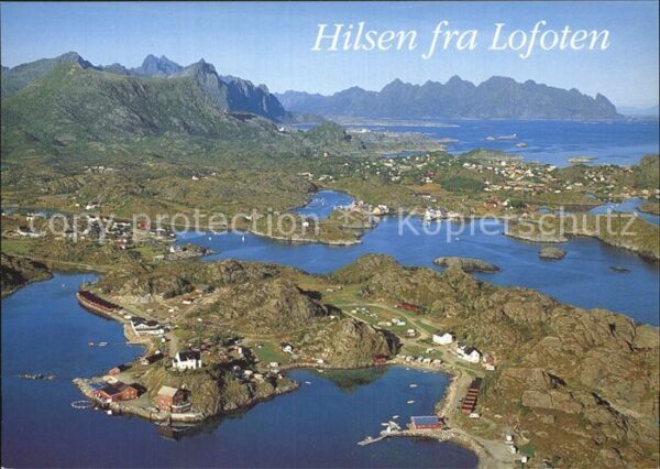 Lofoten Fliegeraufnahme