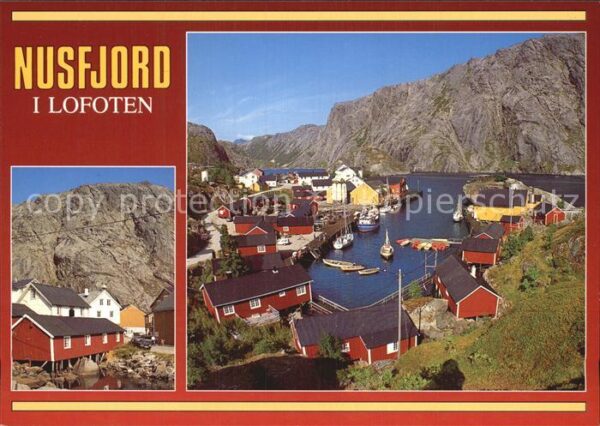 Nusfjord Hafen