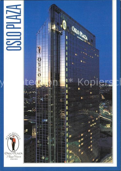 Oslo Norwegen Oslo Plaza Hotel Wolkenkratzer