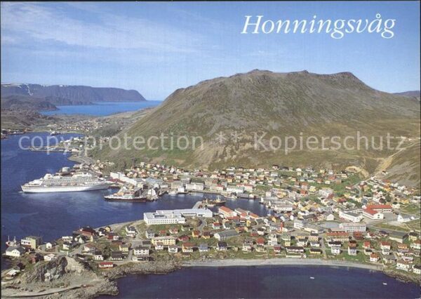Honningsvag Fliegeraufnahme