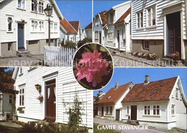 Stavanger Partier fra Gamle Stavanger Altstadt Bl