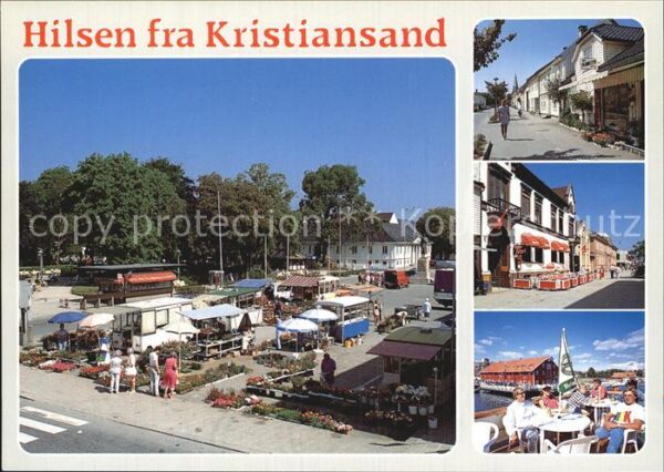 Kristiansand Markt Strassencafe