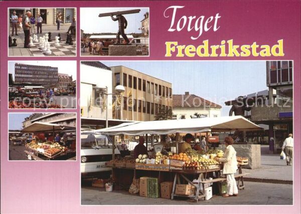 Fredrikstad Torget Marktplatz