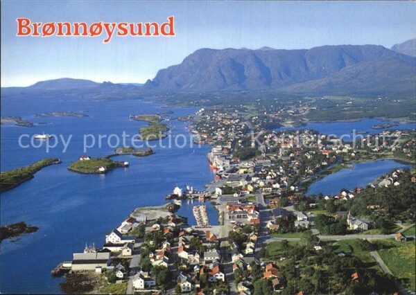 Bronnoysund Fliegeraufnahme