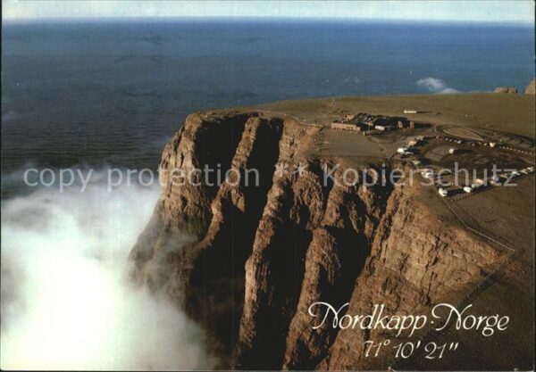Nordkapp Nordkap Norge Fliegeraufnahme