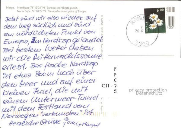 Nordkapp Nordkap Norge Plateau Fliegeraufnahme Mitternachtsson – Bild 2