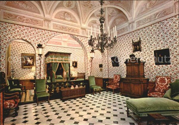 Monaco Palais de SAS Chambre Louis XIII