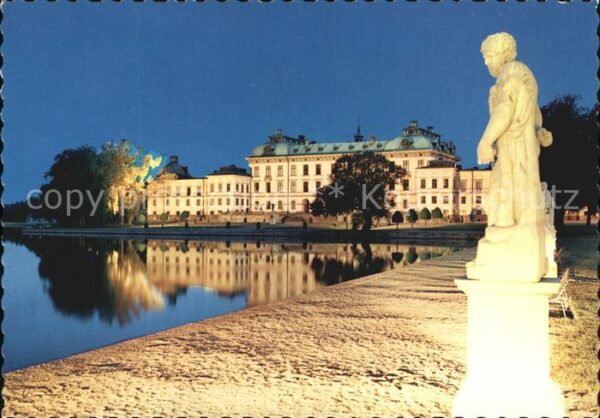 Stockholm Drottningholms Slott Schloss Skulptur S