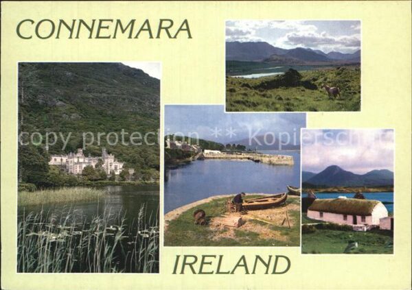 Connemara Kylemore Abbey Roundstone Maam Valley C