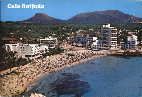 Cala Ratjada Mallorca Playa de Son Moll vista aerea
