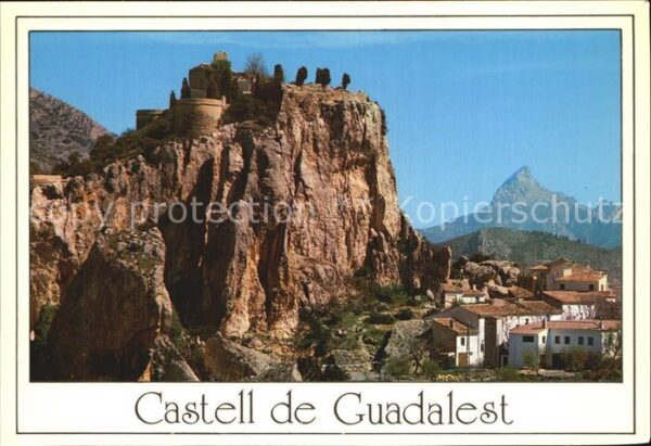 Castell de Guadalest Vista parcial