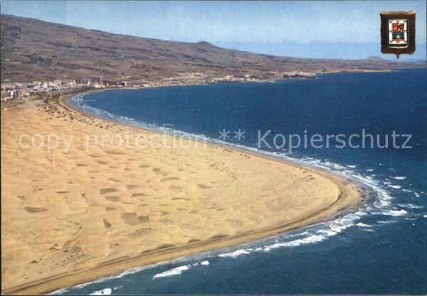 Playa del Ingles Playa y dunas Strand Dünen Fliegeraufna