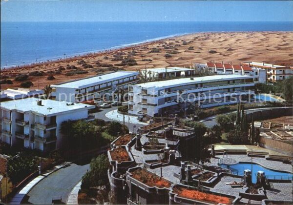 Playa del Ingles Hotelanlage Strand Dünen