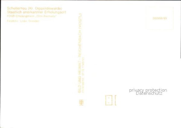 Schellerhau FDGB Erholungsheim Otto Buchwitz – Bild 2