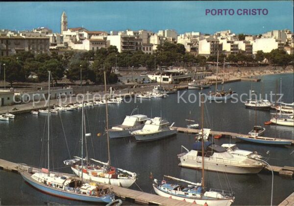 Porto Cristo Il Porto Hafen Motoryachten Segelboot