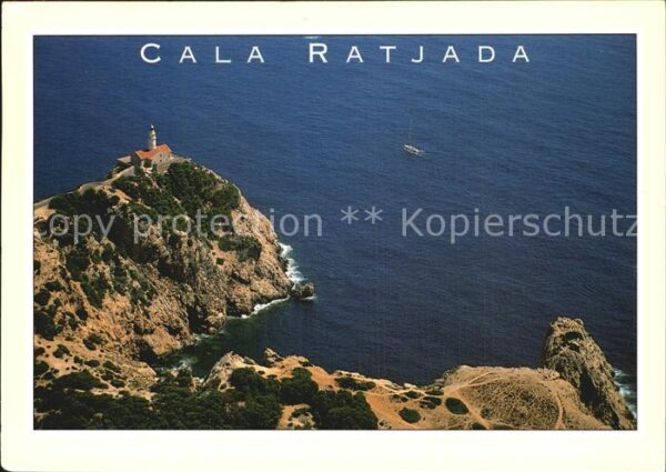 Cala Ratjada Mallorca Punta de Capdepera Küste Fliegeraufnahm