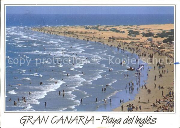 Playa del Ingles Fliegeraufnahme