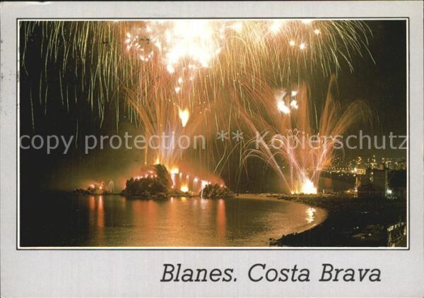 Blanes Fuegos Artificiales Feuerwerk
