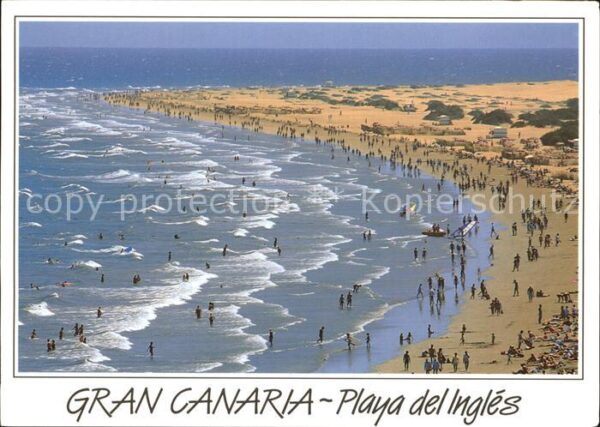 Playa del Ingles Fliegeraufnahme