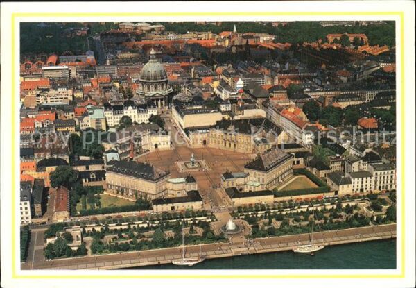 Amalienborg Schloss Fliegeraufnahme